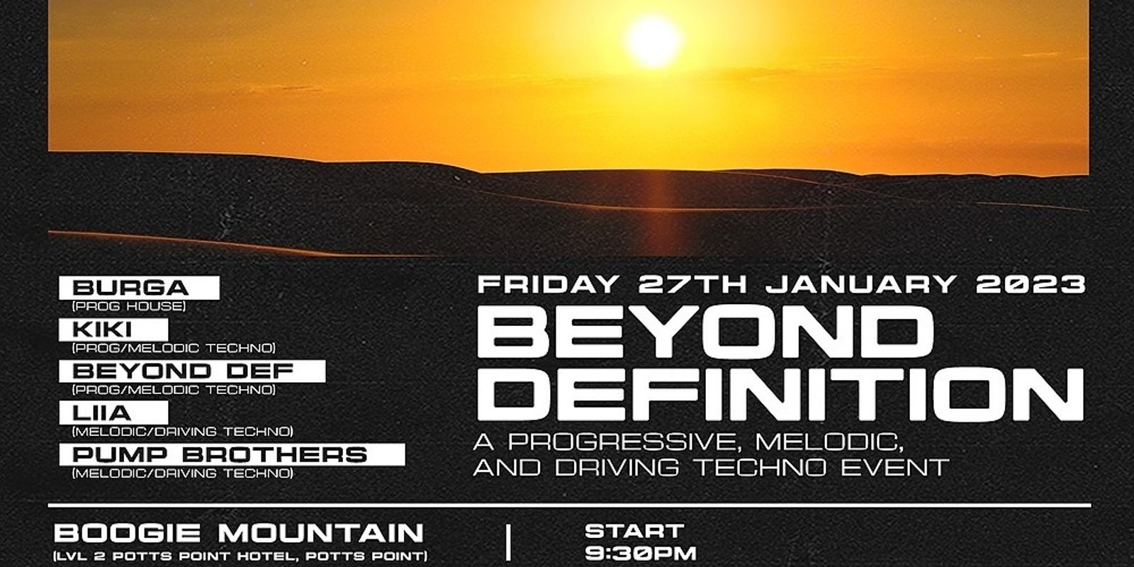 Banner image for Beyond Definition - Deep, Melodic, House & Techno