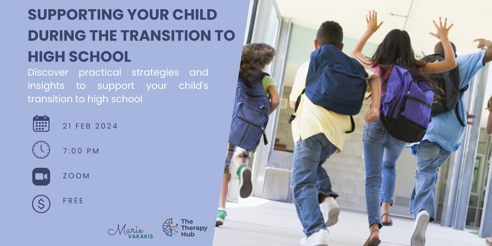 Banner image for Supporting your child during the transition to high school