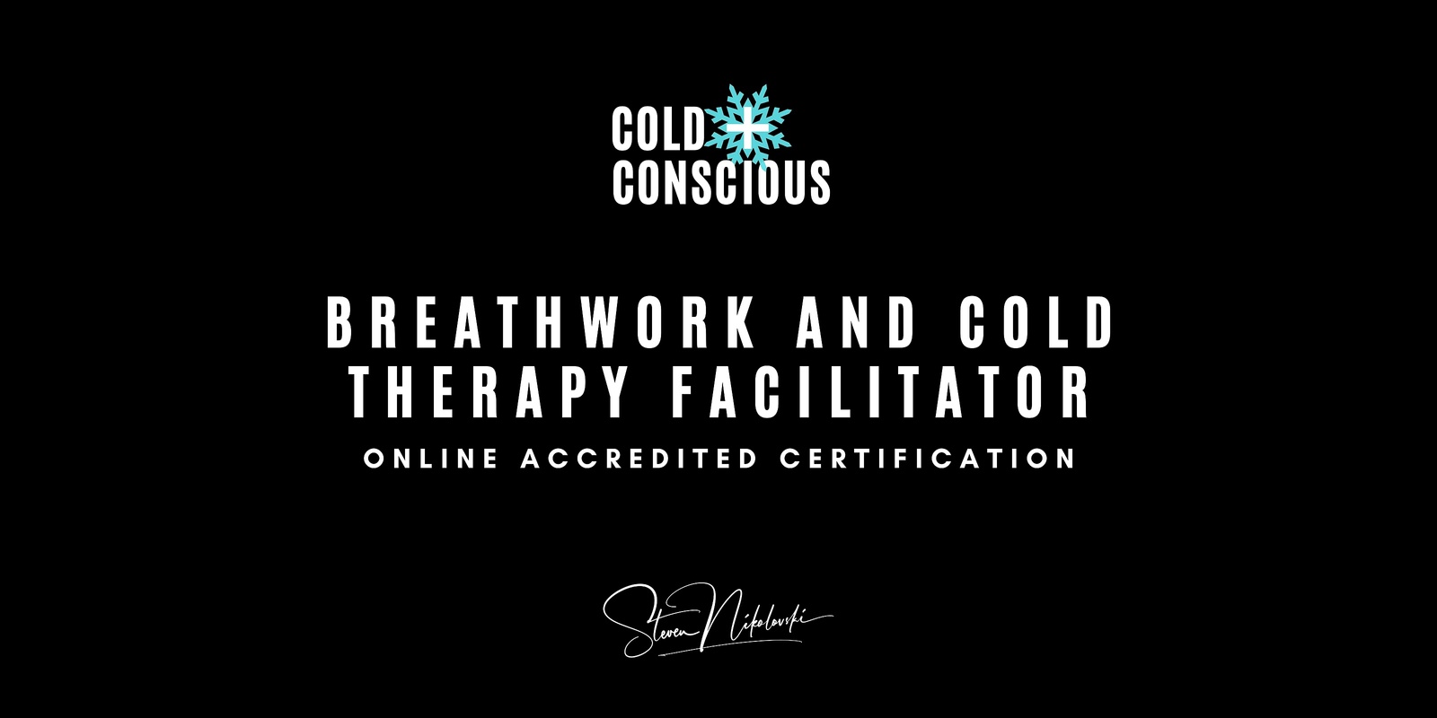 Banner image for Breathwork And Cold Therapy Facilitator Certification (Online)