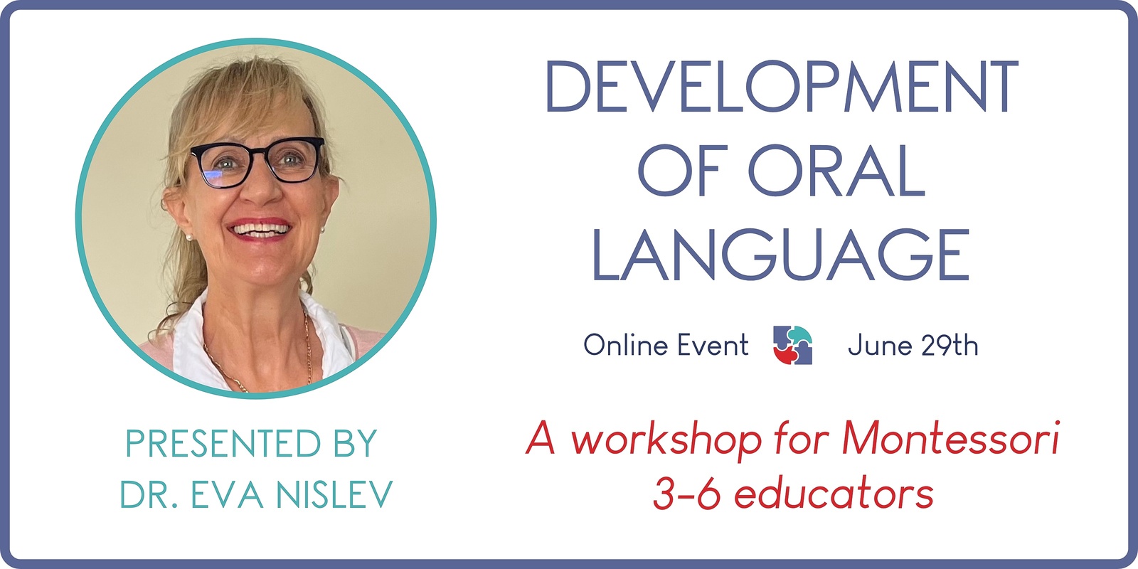 Dr Eva Nislev: Development of Oral Language