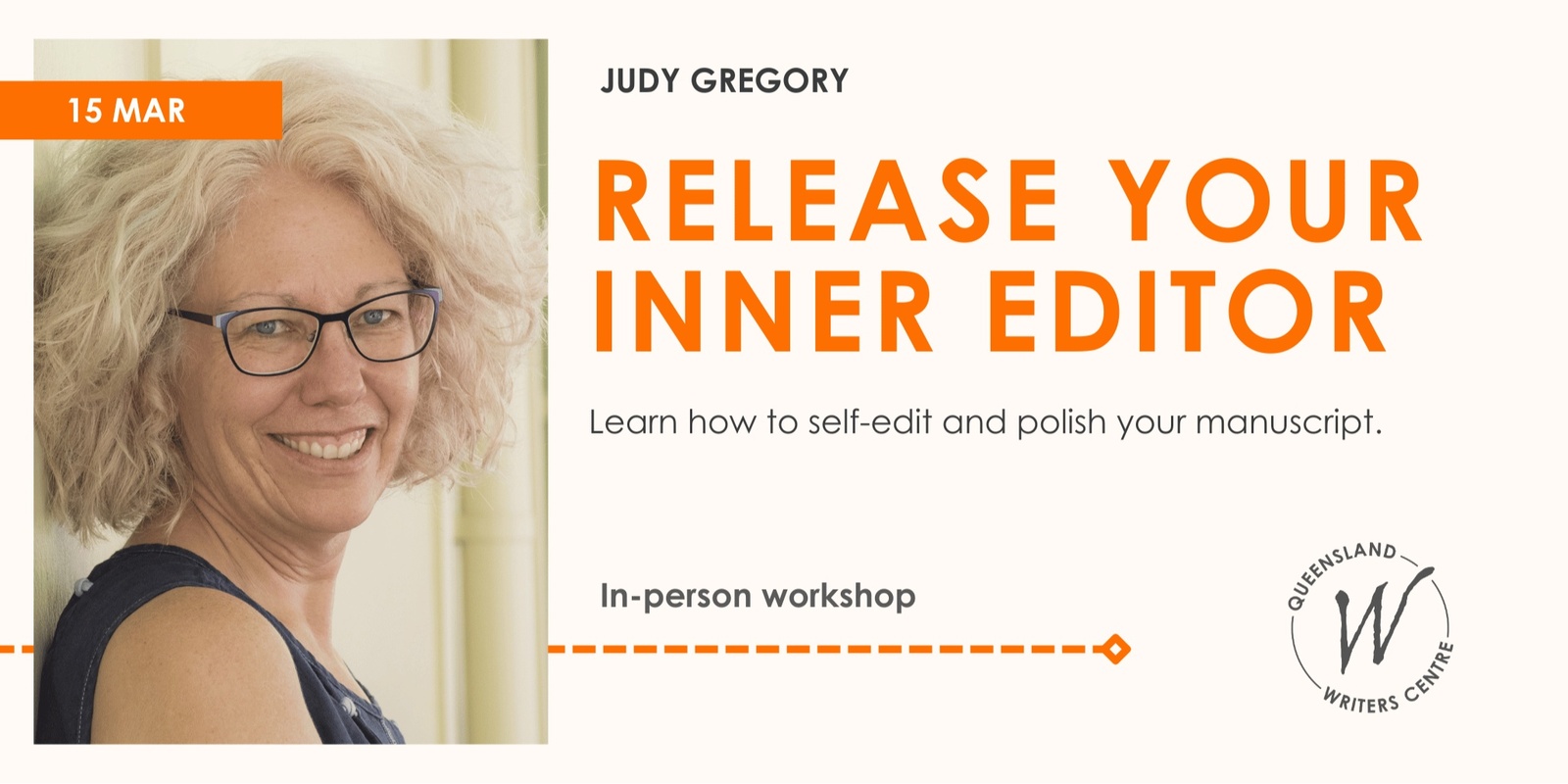 Banner image for Release Your Inner Editor with Judy Gregory