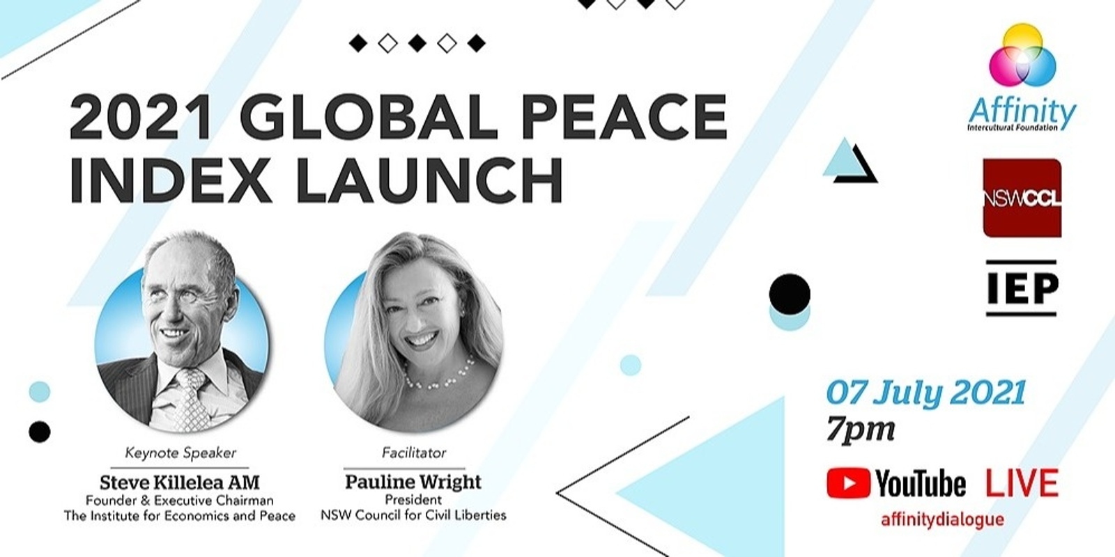 Banner image for 2021 Global Peace Index Launch 