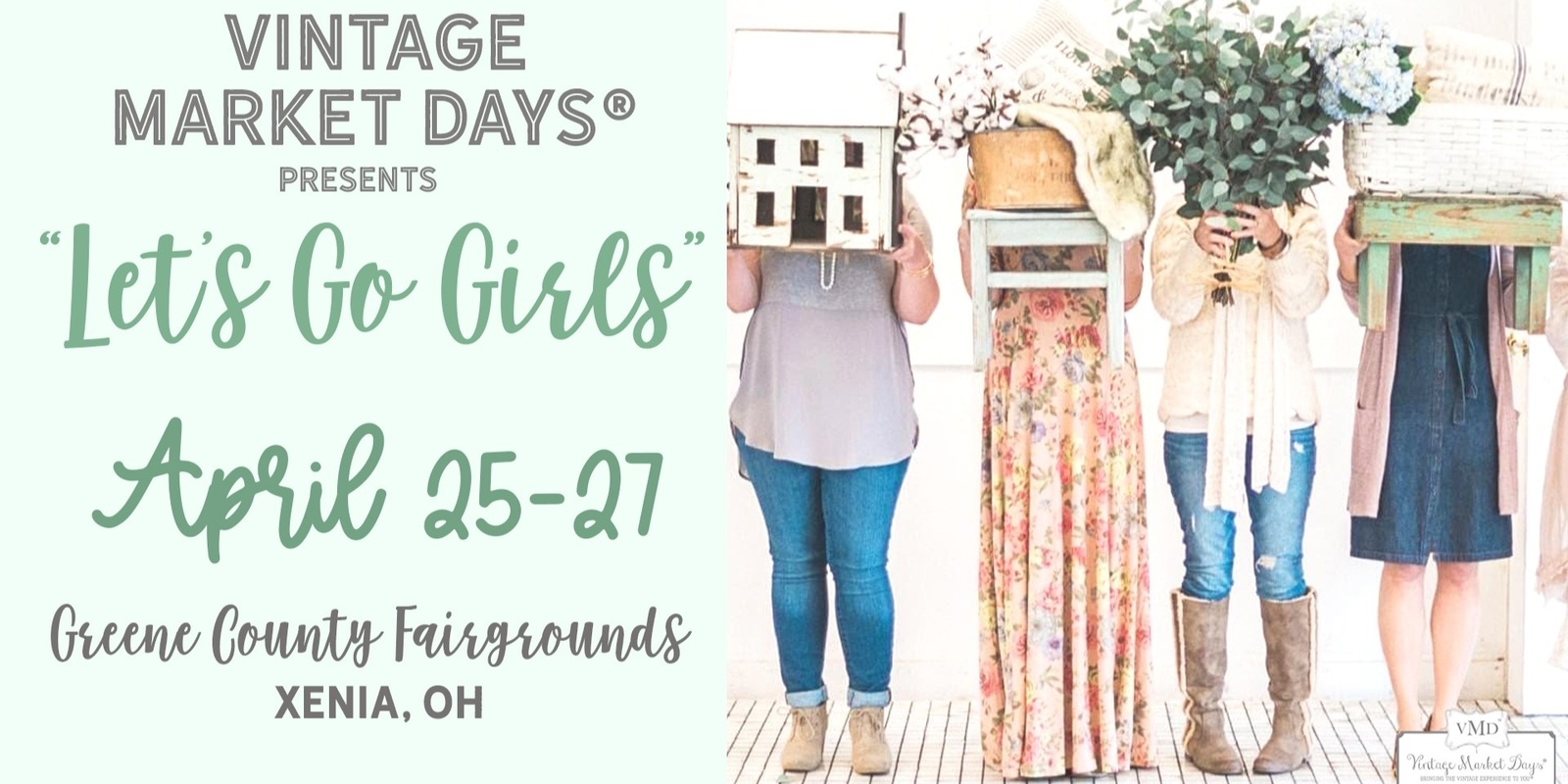 Banner image for Vintage Market Days® Dayton-Cincinnati "Let's Go Girls"