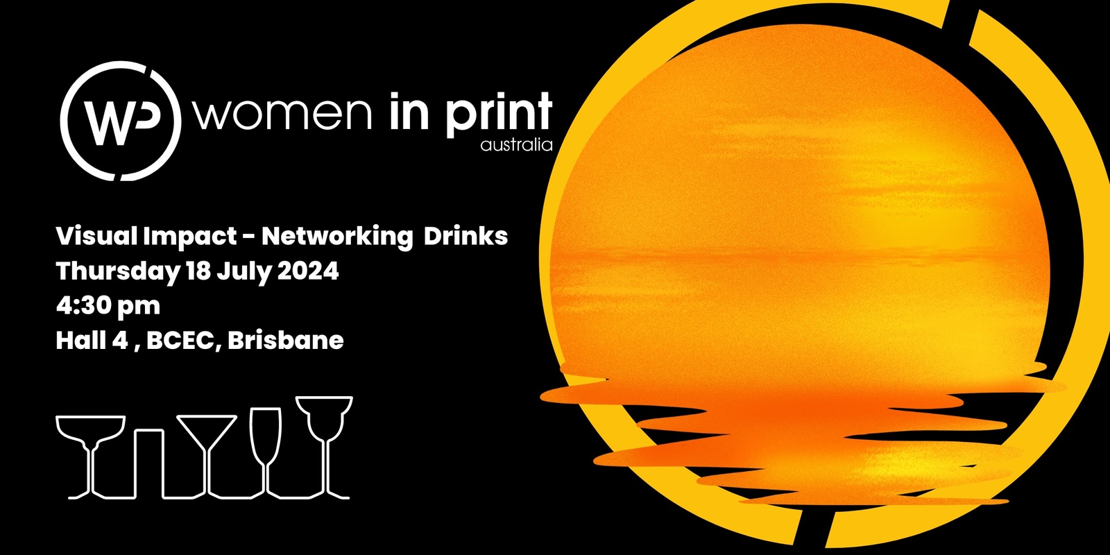 Banner image for Networking Drinks at Visual Impact Brisbane 2024