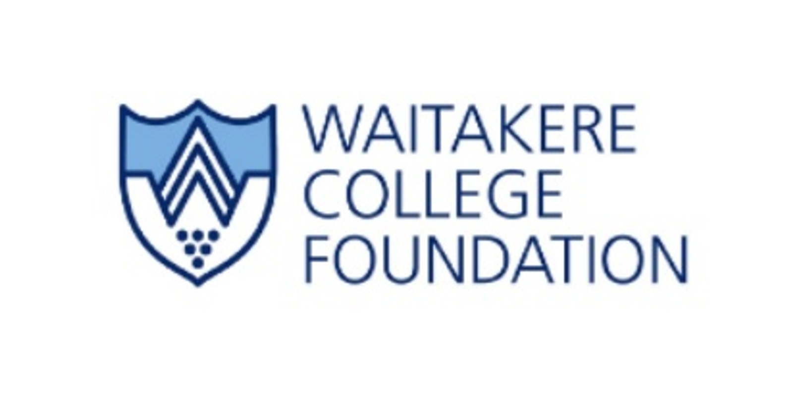 Waitākere College Foundation's banner