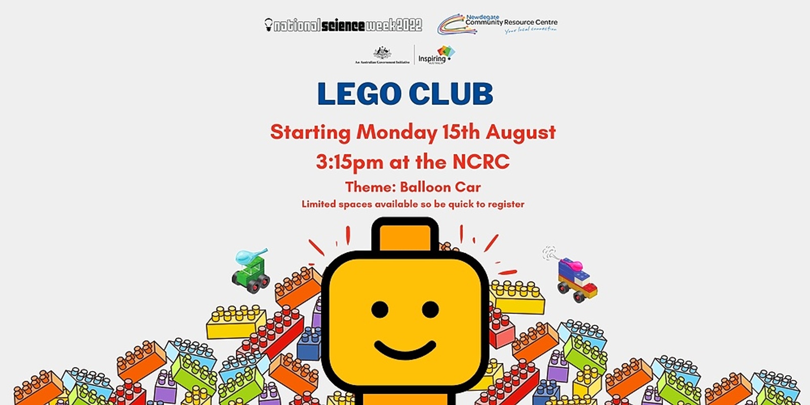 Banner image for LEGO Club - Balloon Car