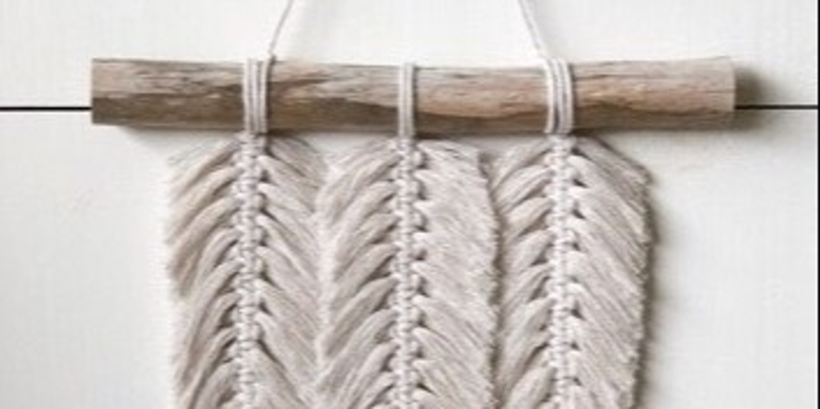Banner image for Macrame Feather Wall Hanging Workshop
