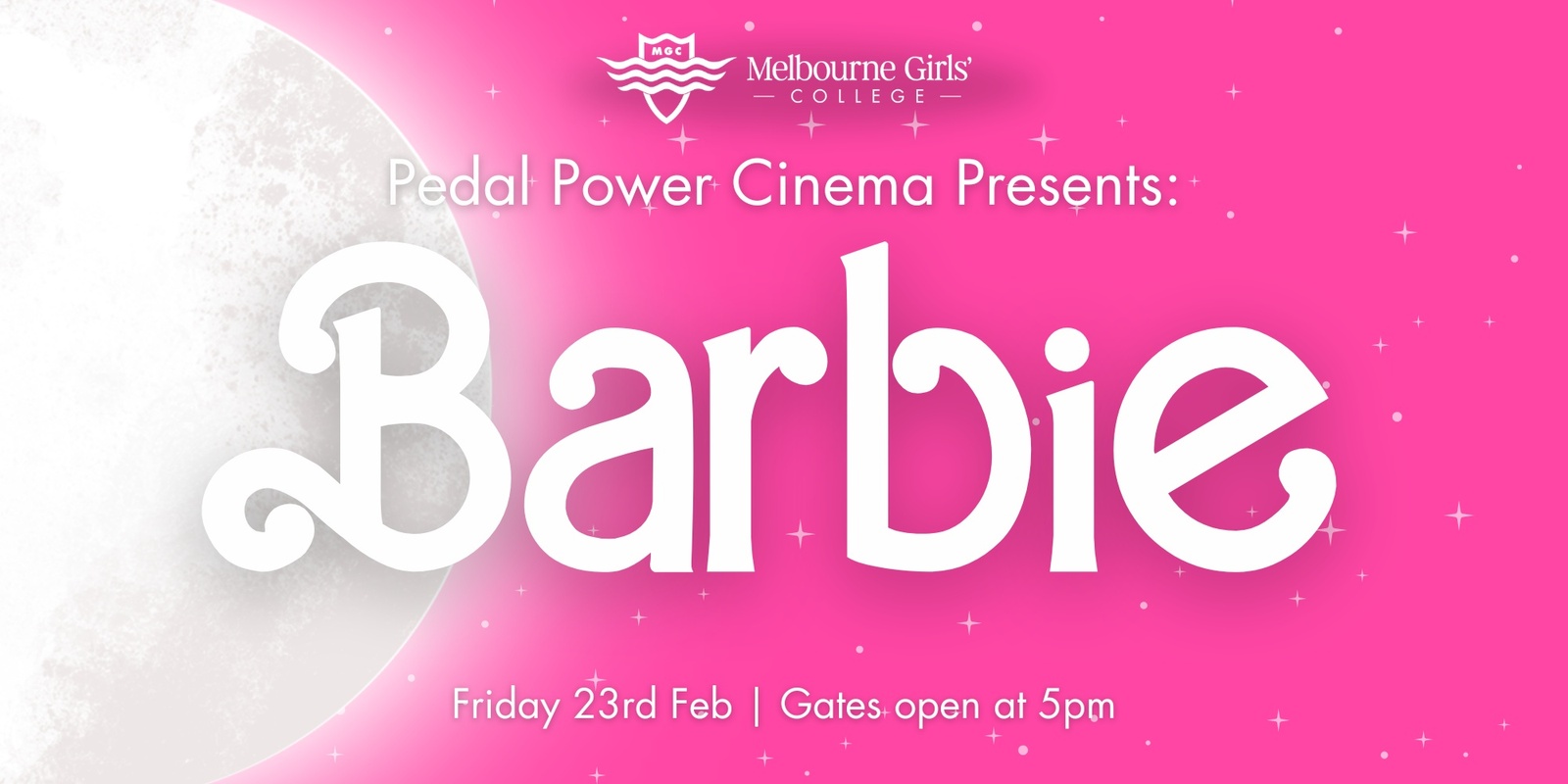 Banner image for MGC Pedal Power Cinema 2024 Presents: Barbie
