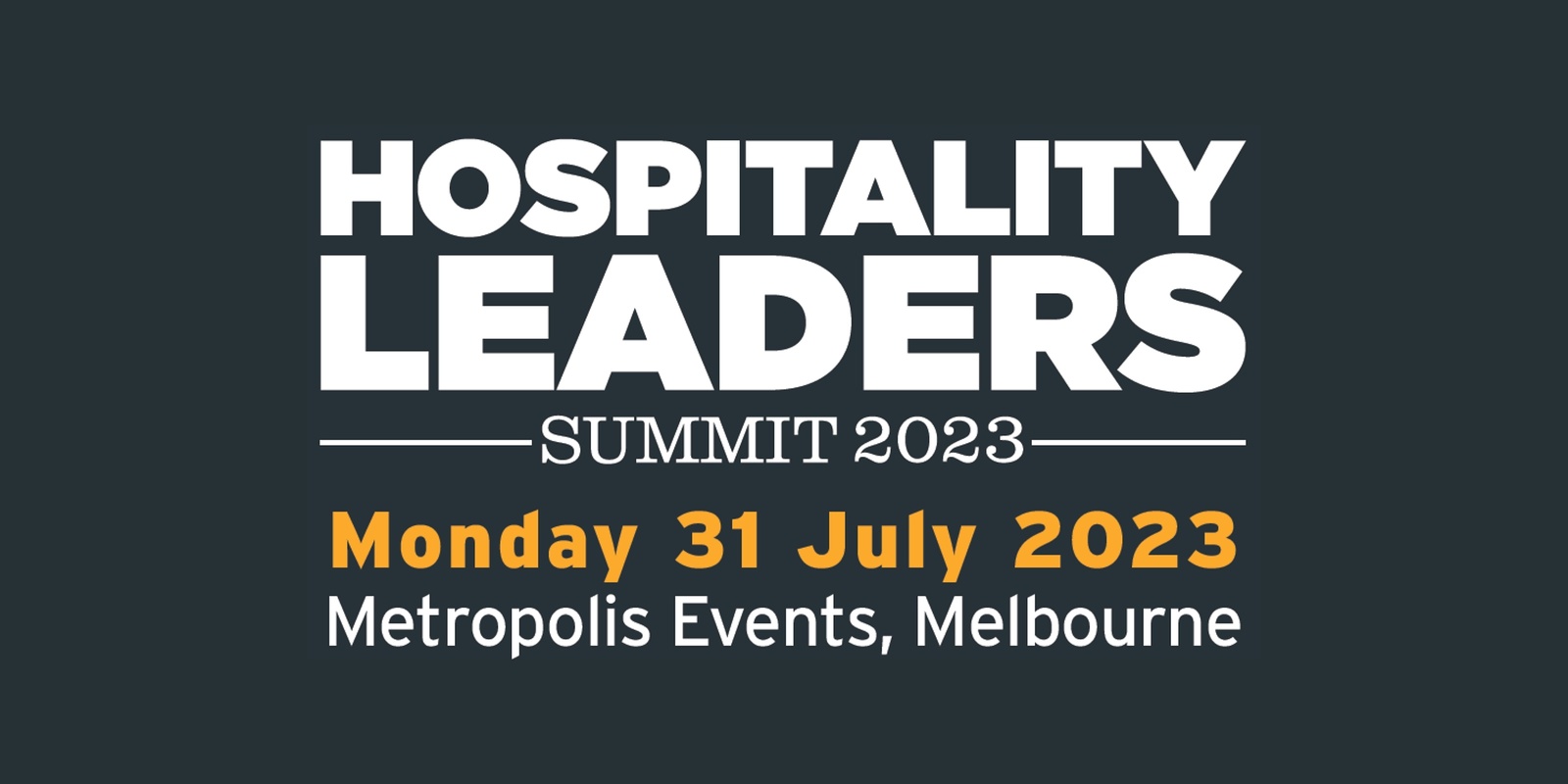 Hospitality Leaders Summit 2023