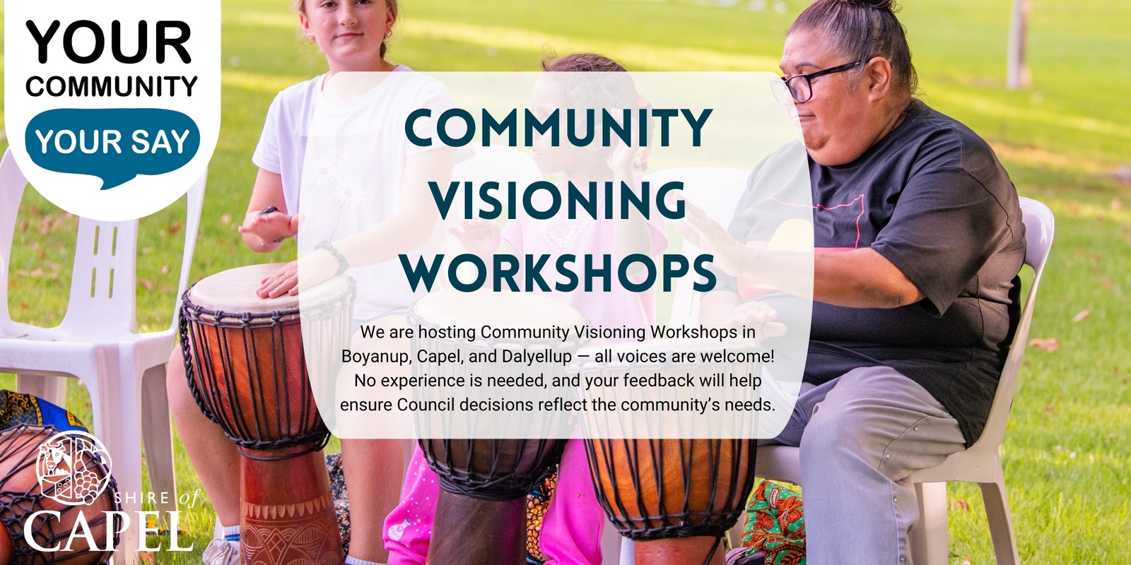 Banner image for Community Visioning Workshops- Dalyellup