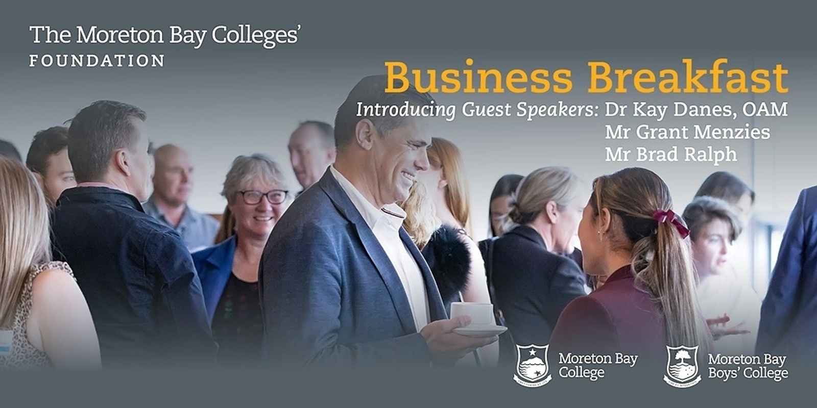 Banner image for Moreton Bay Colleges' Foundation Business Breakfast March 2023