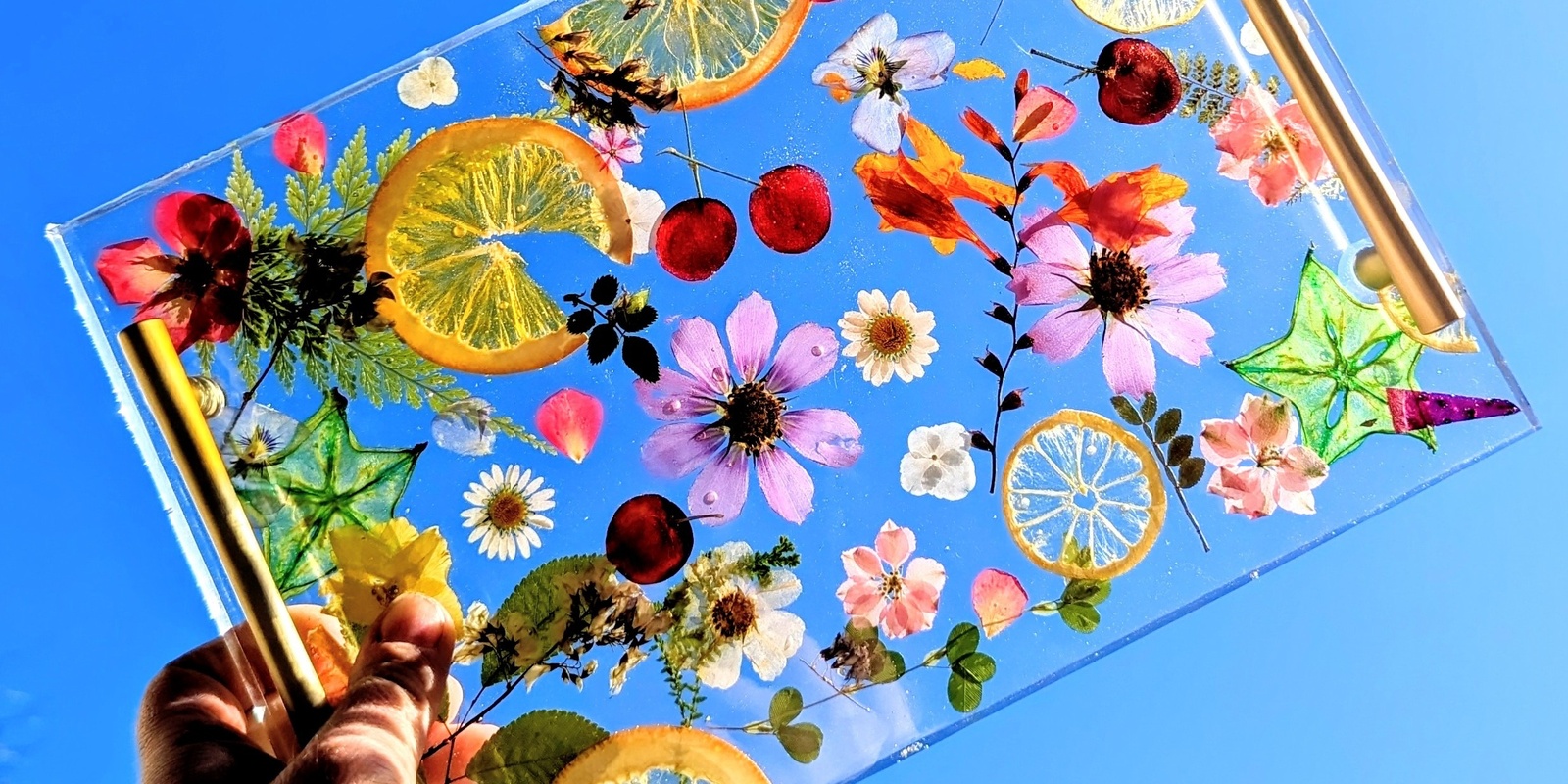 Banner image for Floral Resin Tray