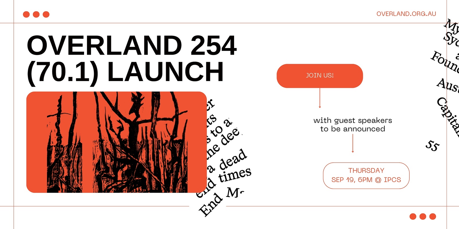 Banner image for Overland 254 launch