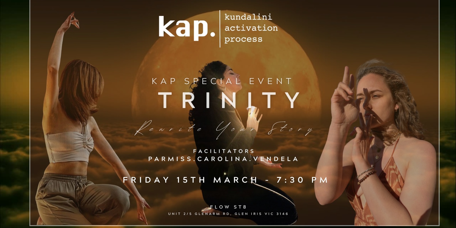 Banner image for  KAP Duo & CACAO:  Kundalini Activation Process , 20th Sept 