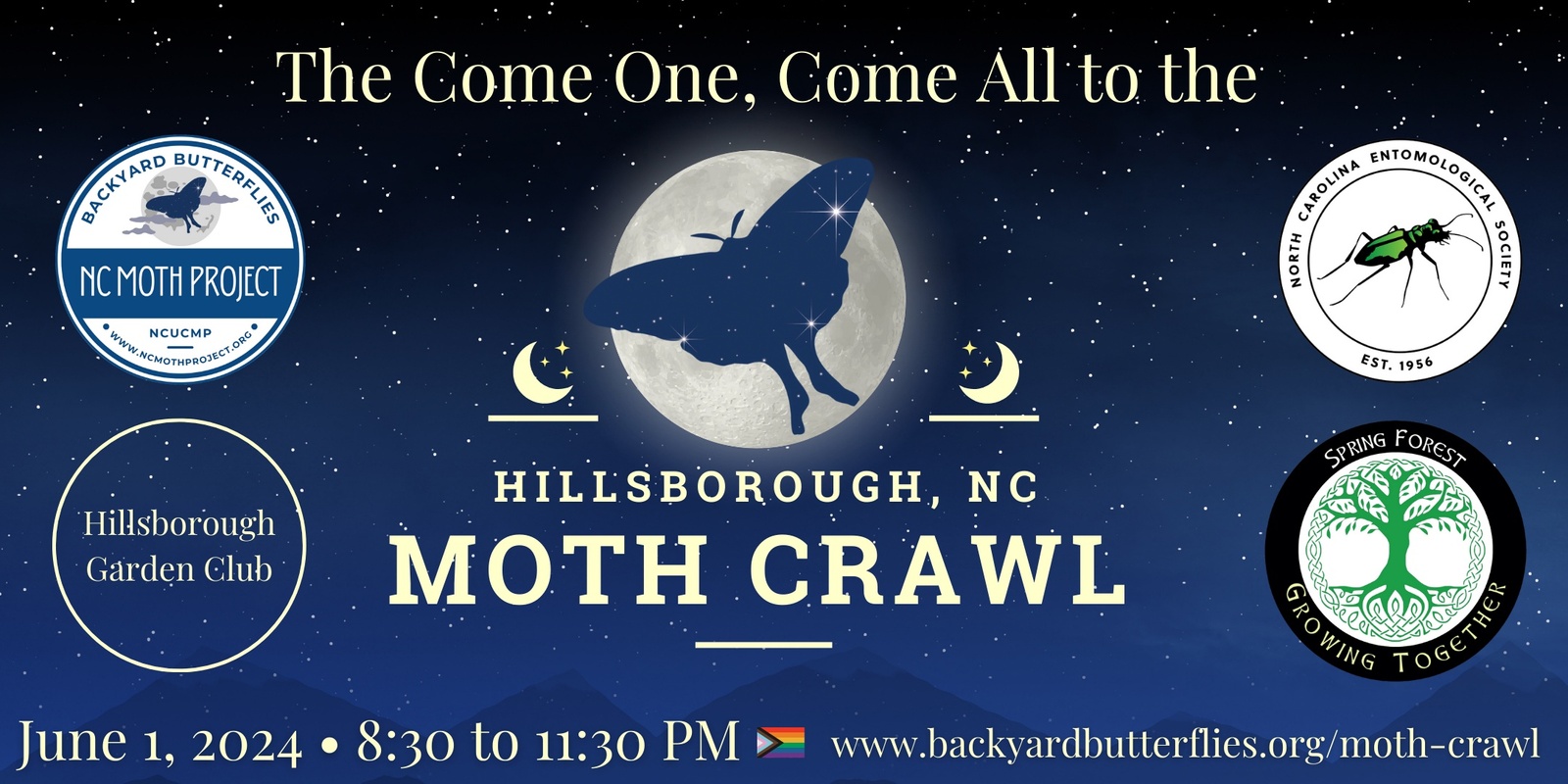 Banner image for Hillsborough Moth Crawl
