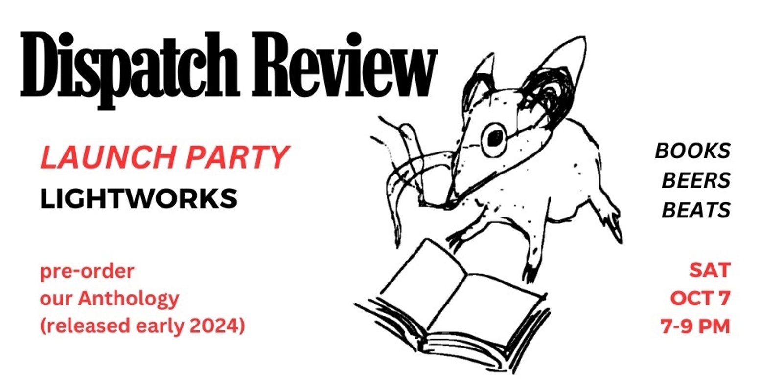 Banner image for Dispatch Review Launch Party