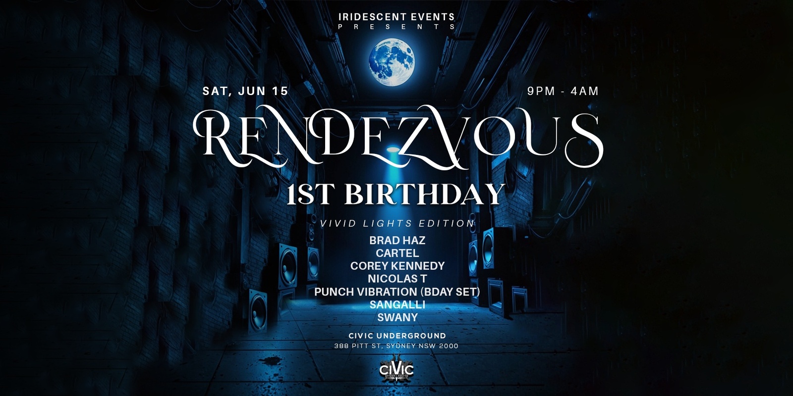 Banner image for Rendezvous 1st Birthday