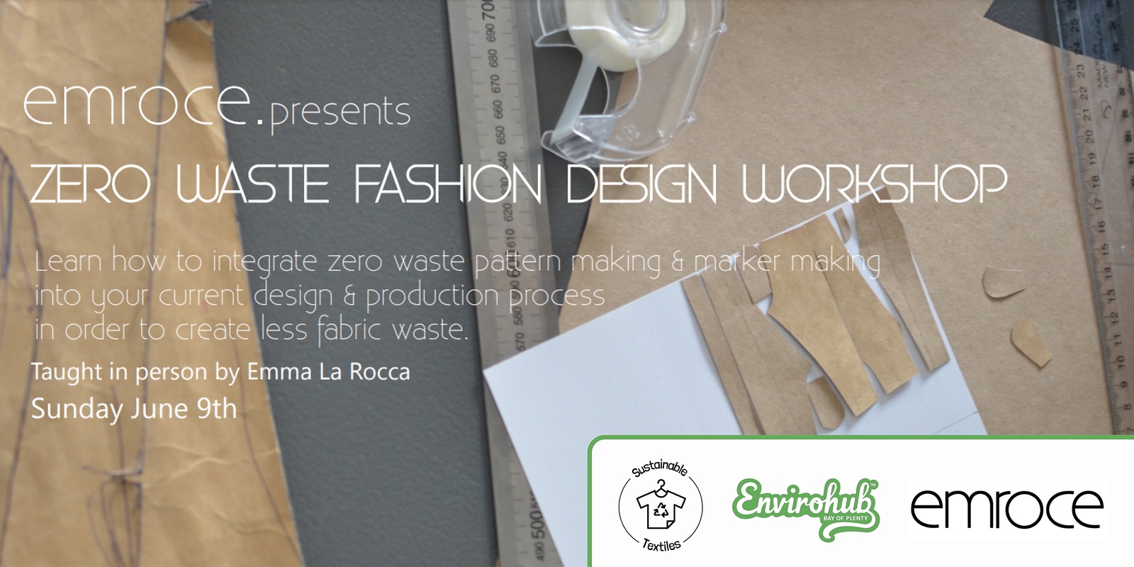 Banner image for Zero Waste Fashion Design Workshop 