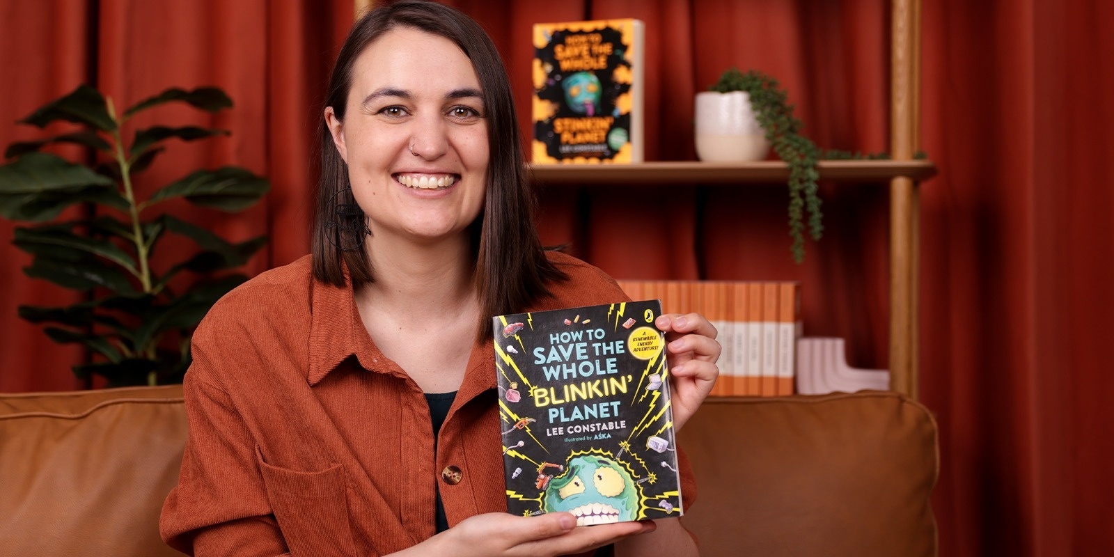 Banner image for How to Save The Whole Blinkin' Planet - Book Launch + Climate Comms Q&A