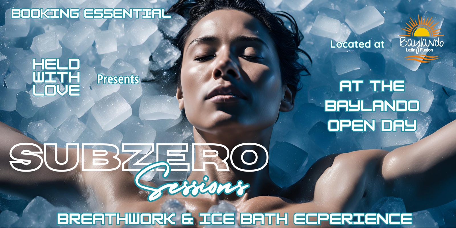 Banner image for SUBZERO SESSIONS - Breathwork & Ice Bath Experience - Baylando Open Day