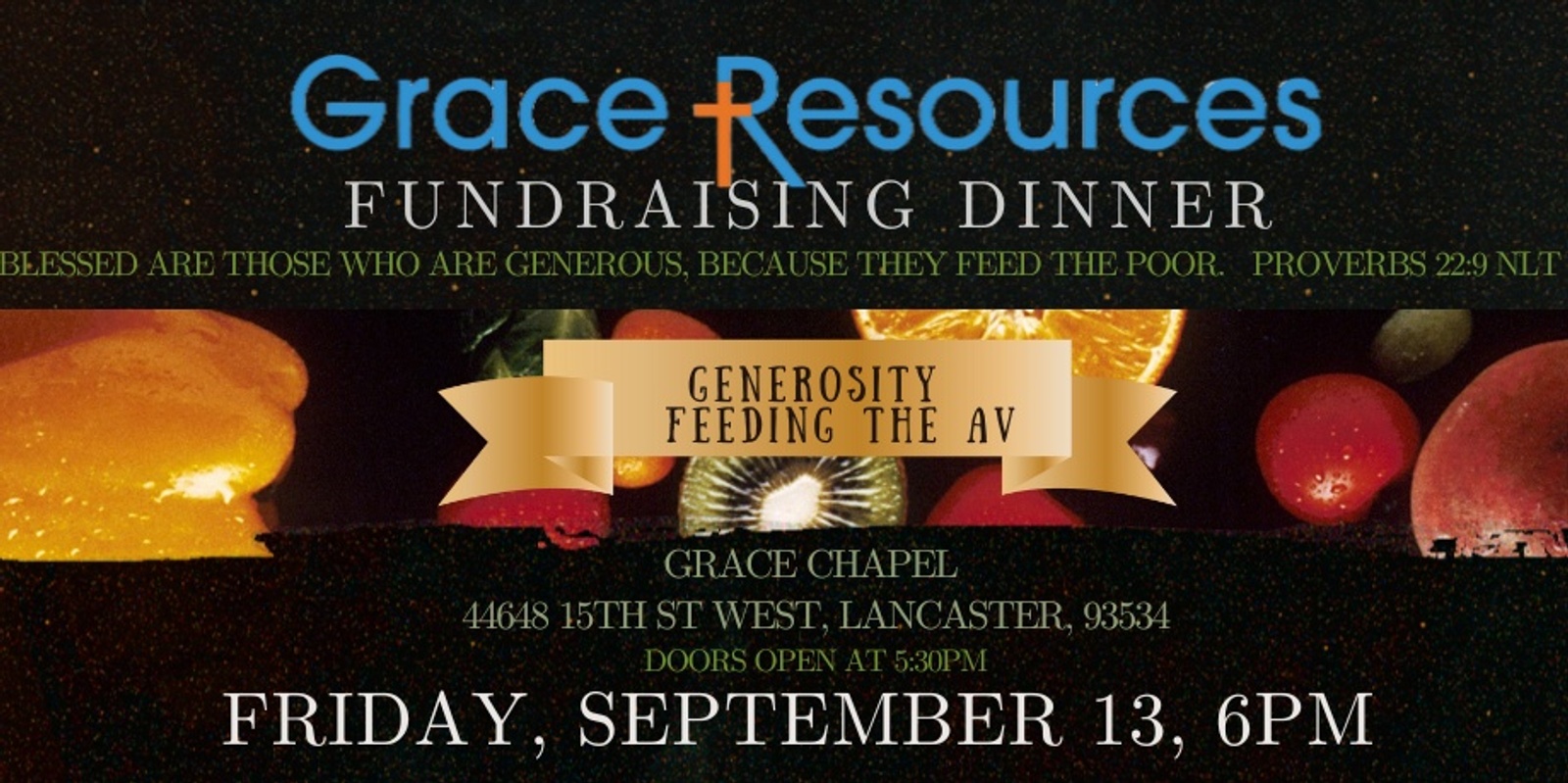 Banner image for Grace Resources Fundraising Dinner