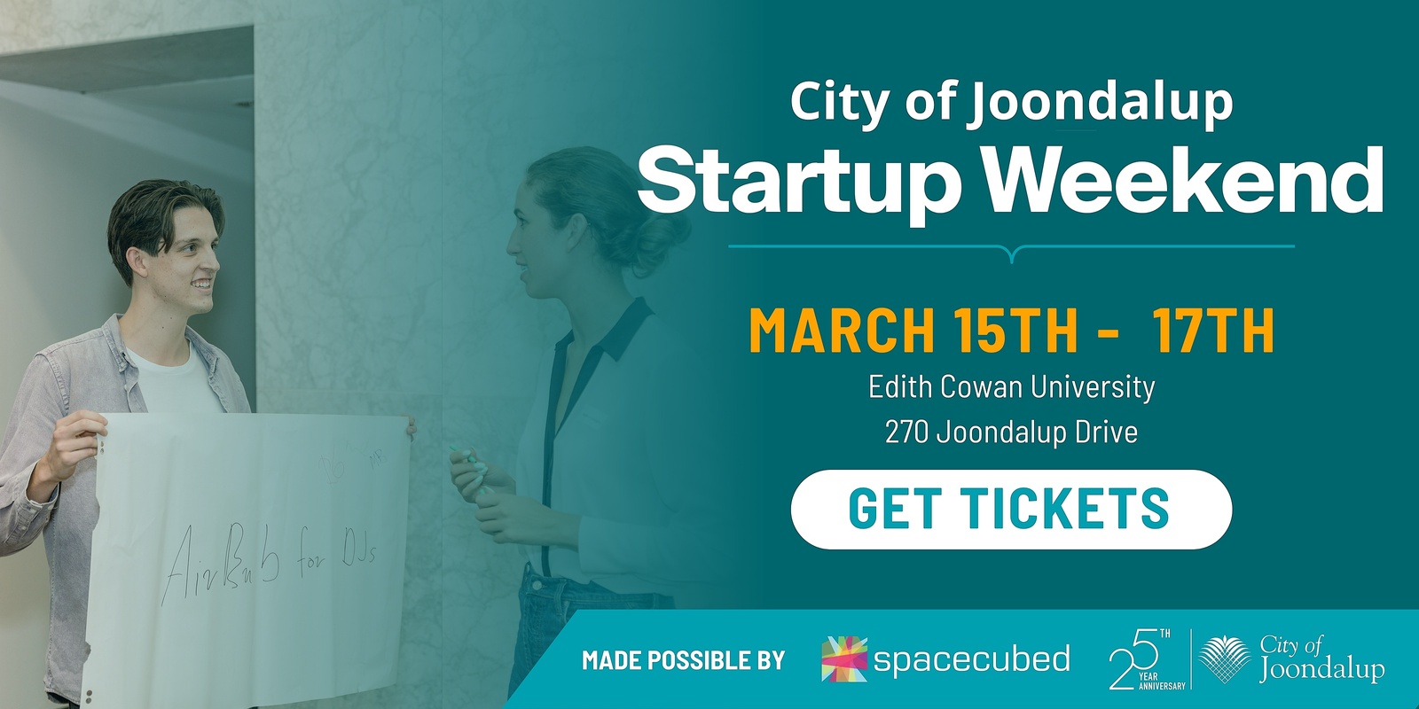 Banner image for City of Joondalup Startup Weekend 2024