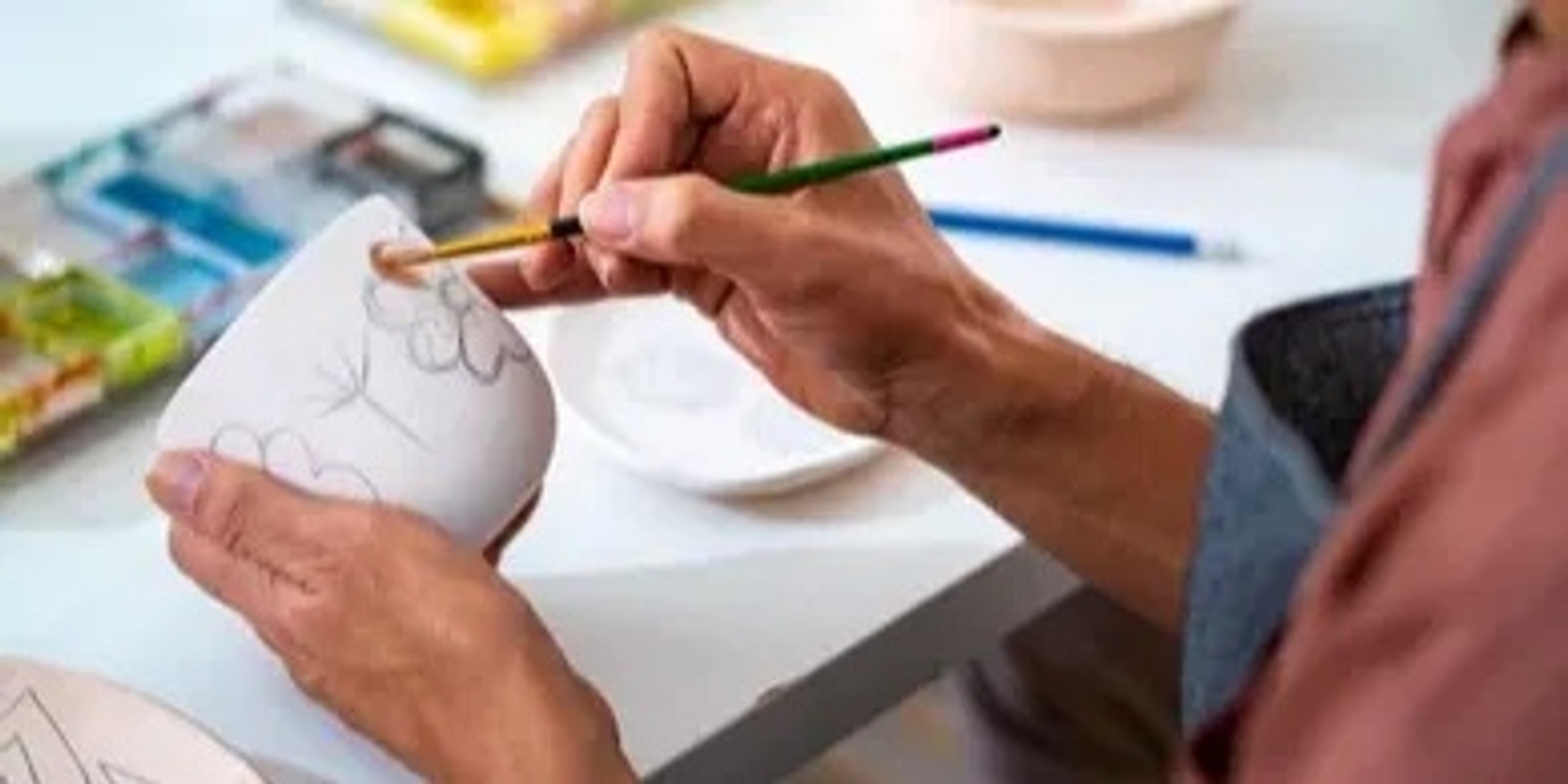 Banner image for Coffee & Colour: Mug Painting Workshop for Relay For Life