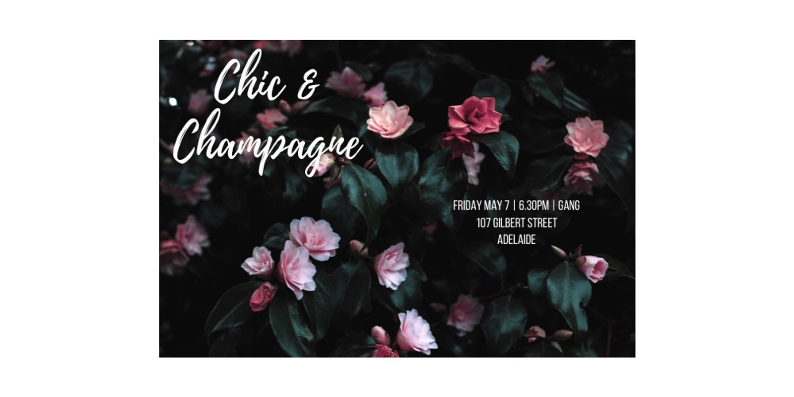 Banner image for Chic and Champagne