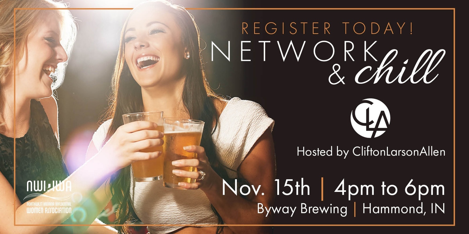 Banner image for Network & Chill - Byway Brewing Hosted by CliftonLarsonAllen
