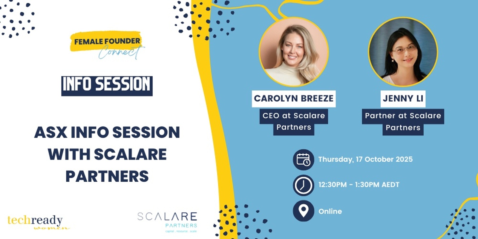 Banner image for ASX Info Session with Scalare Partners