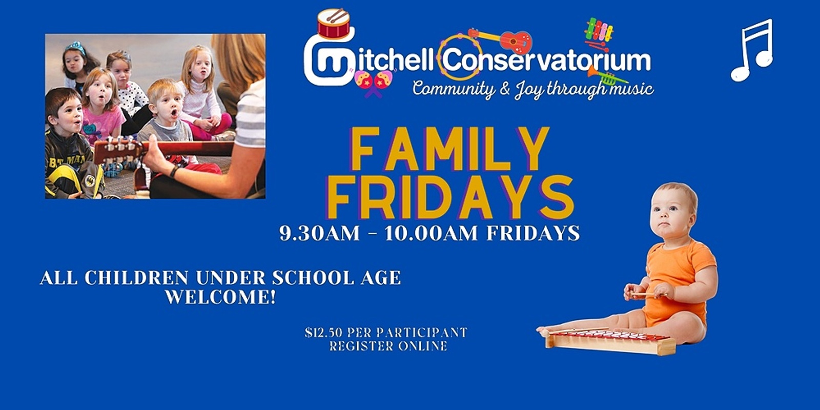 Banner image for EARLY CHILDHOOD MUSIC - Family Fridays