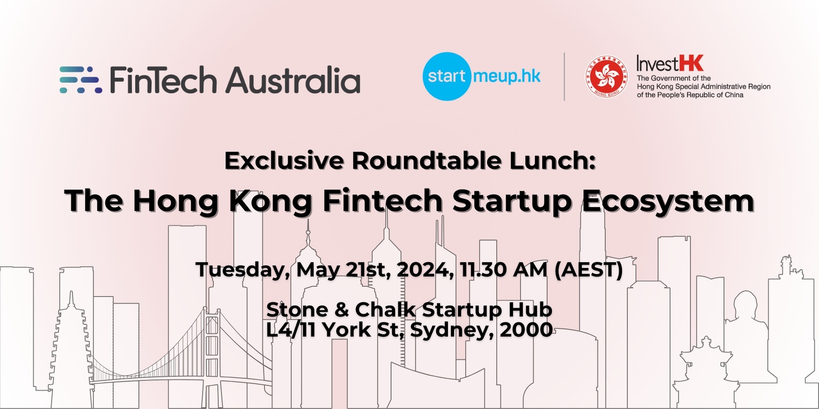 Banner image for Roundtable Lunch - InvestHK