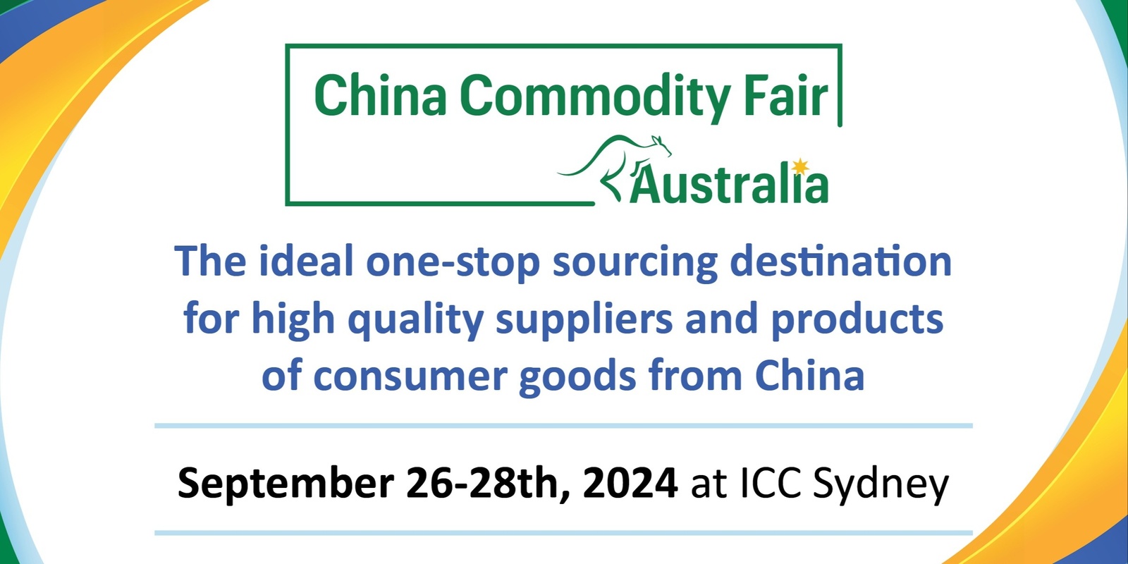 Banner image for China Commodity Fair Australia