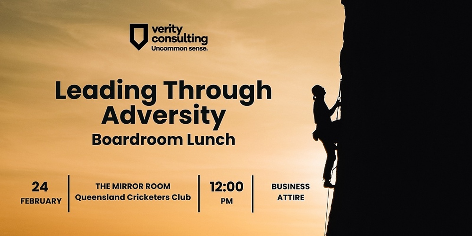 Banner image for Verity Partners Boardroom Lunch 