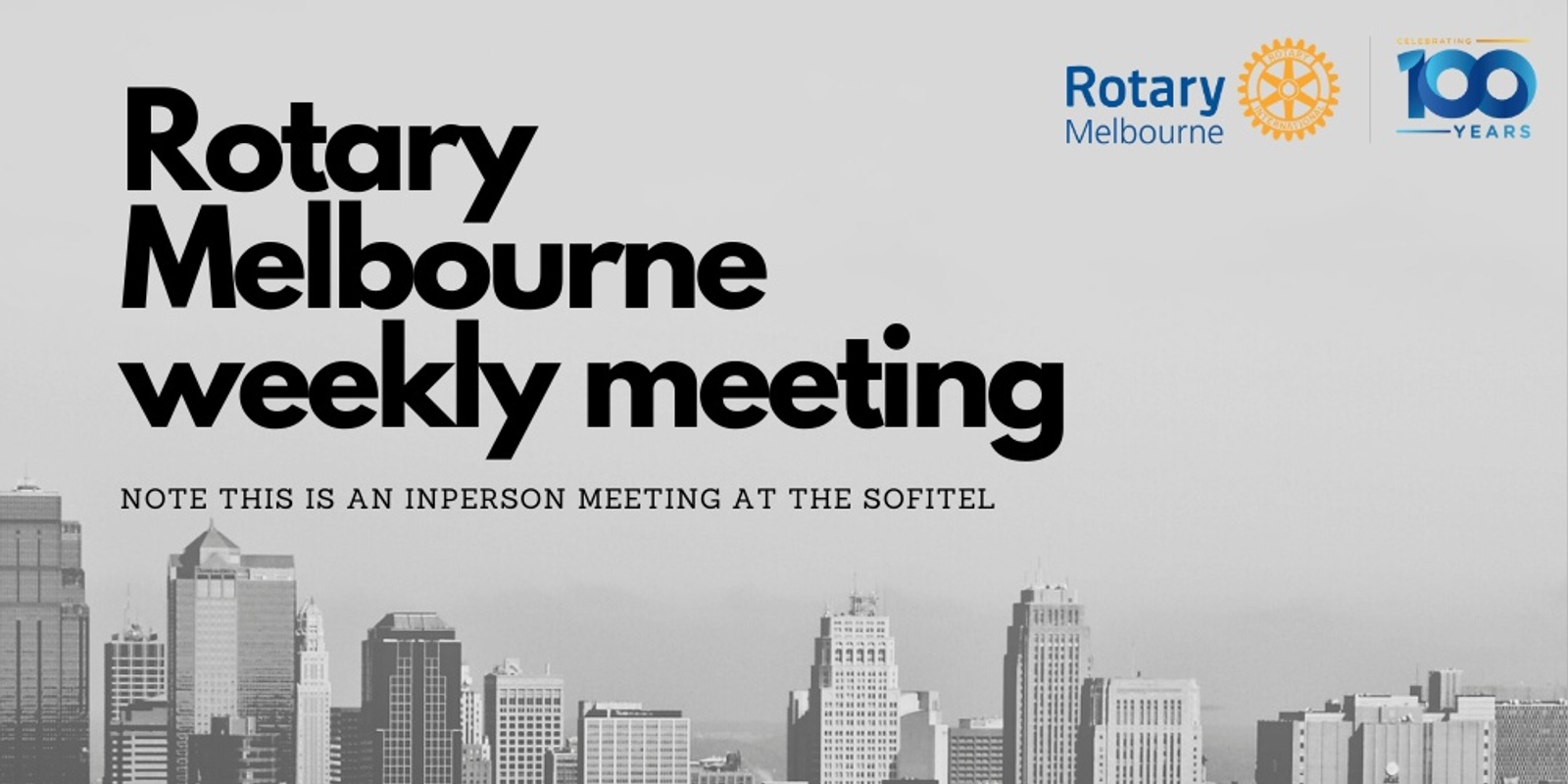 RC Melbourne Weekly Meeting -  31st March