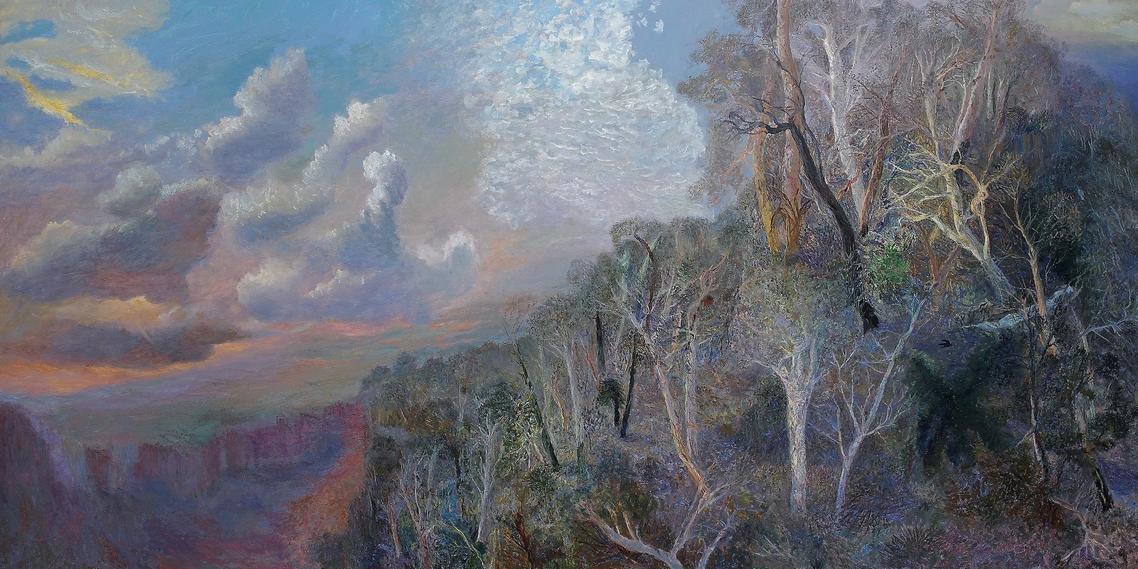 Banner image for Guided tour of ‘Numinous: The Landscape Paintings of William Robinson’