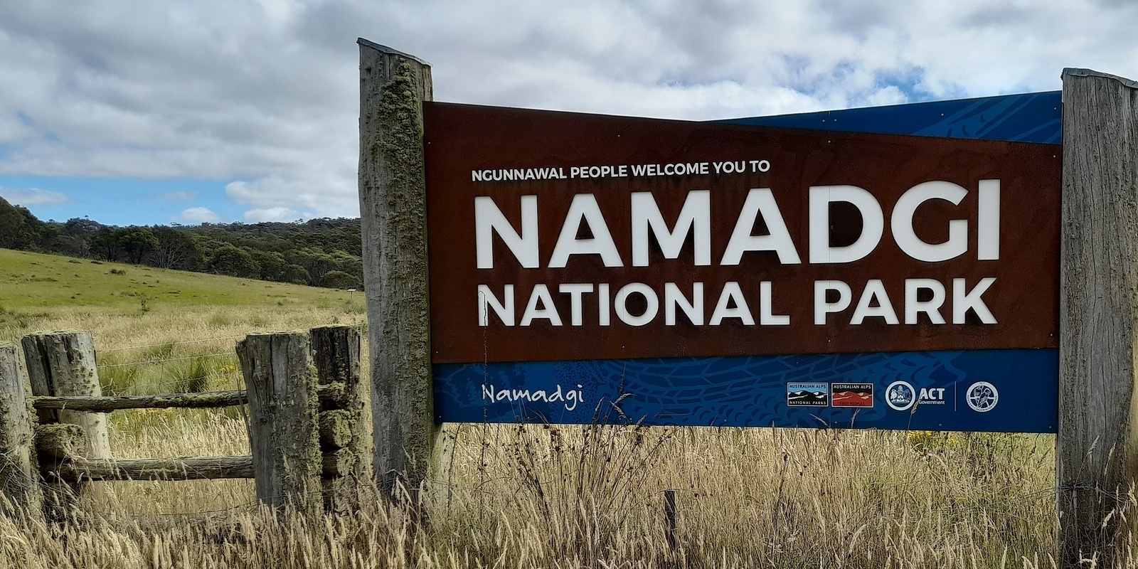 Namadgi National Park's banner