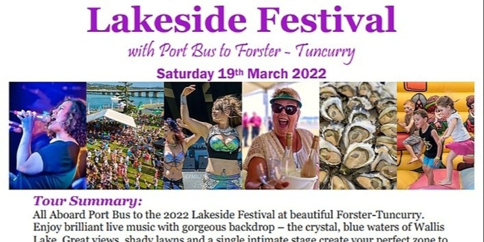 Banner image for Lakeside Festival Transport