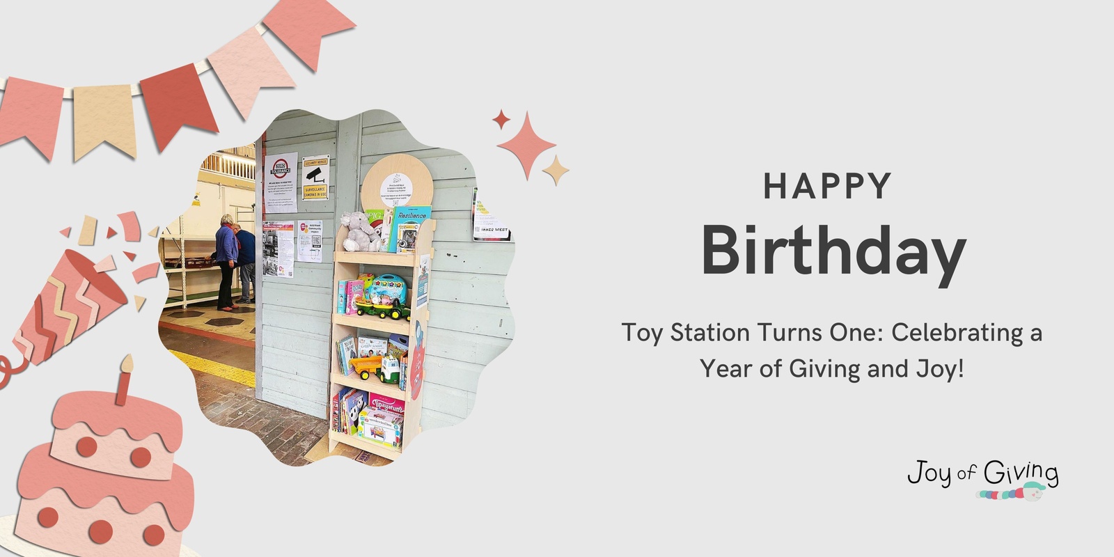 Banner image for Power of Reuse: Celebrating Joy of Giving's Toy Station Turning One!