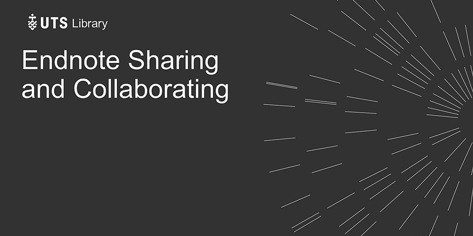Banner image for Endnote Sharing and Collaborating