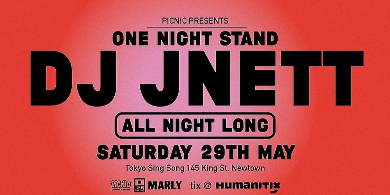 Banner image for Picnic One Night Stand | DJ JNETT 