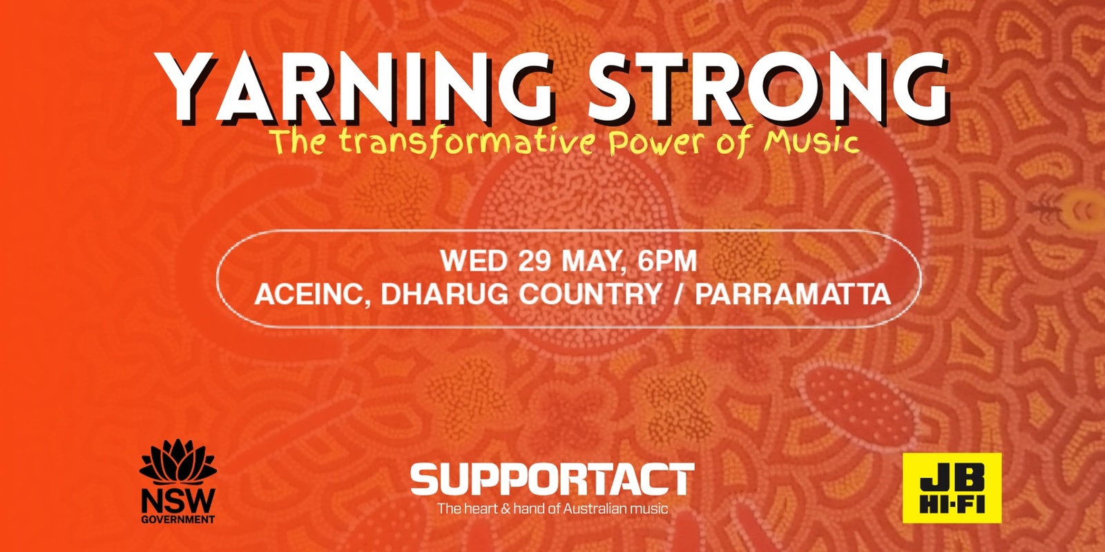 Banner image for Yarning Strong - Dharug Country/Parramatta, NSW