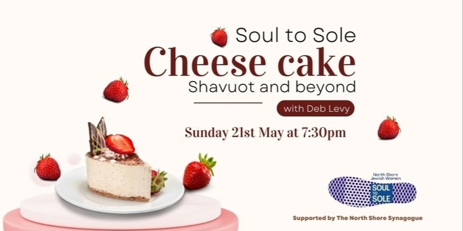 Banner image for Cheese Cake - Shavuot & Beyond