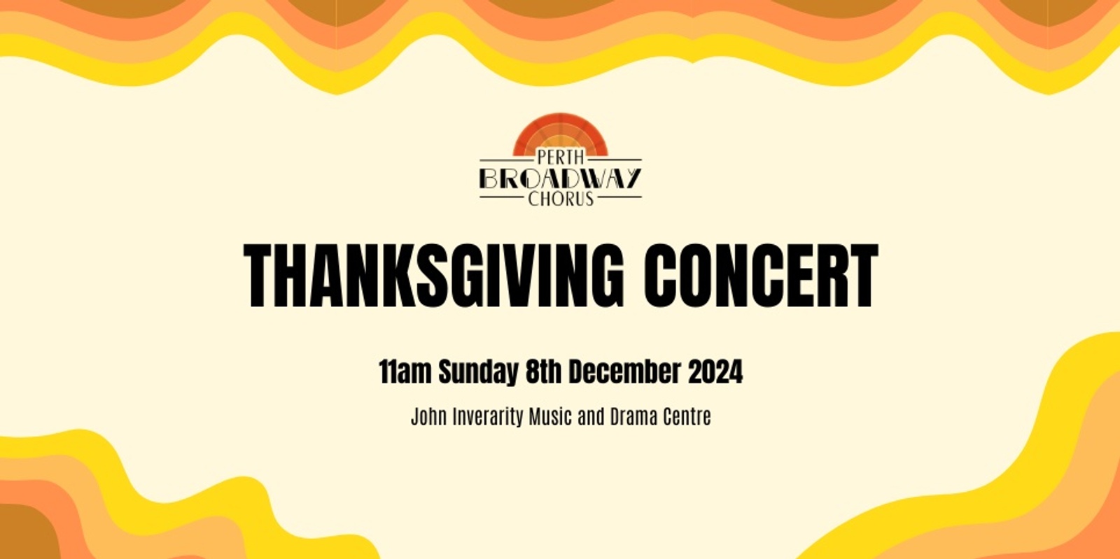 Banner image for Perth Broadway Chorus: Thanksgiving Concert 2024