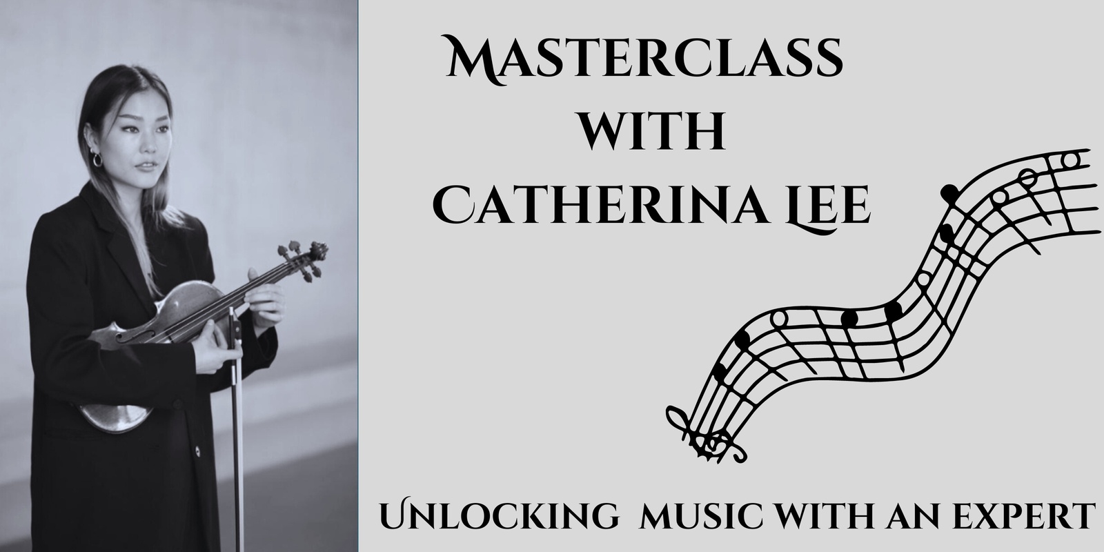 Banner image for Masterclass with violinist Catherina Lee