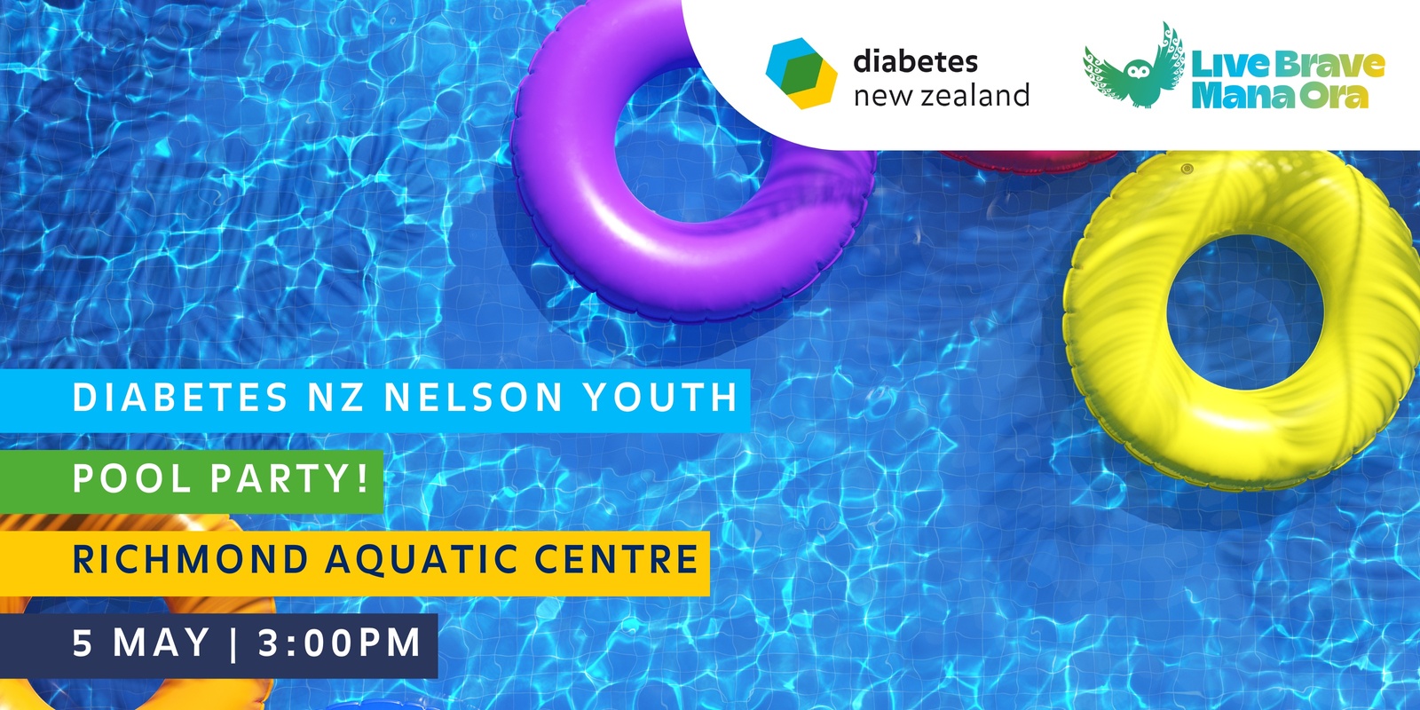 Banner image for Diabetes NZ Nelson Youth: Pool Party!