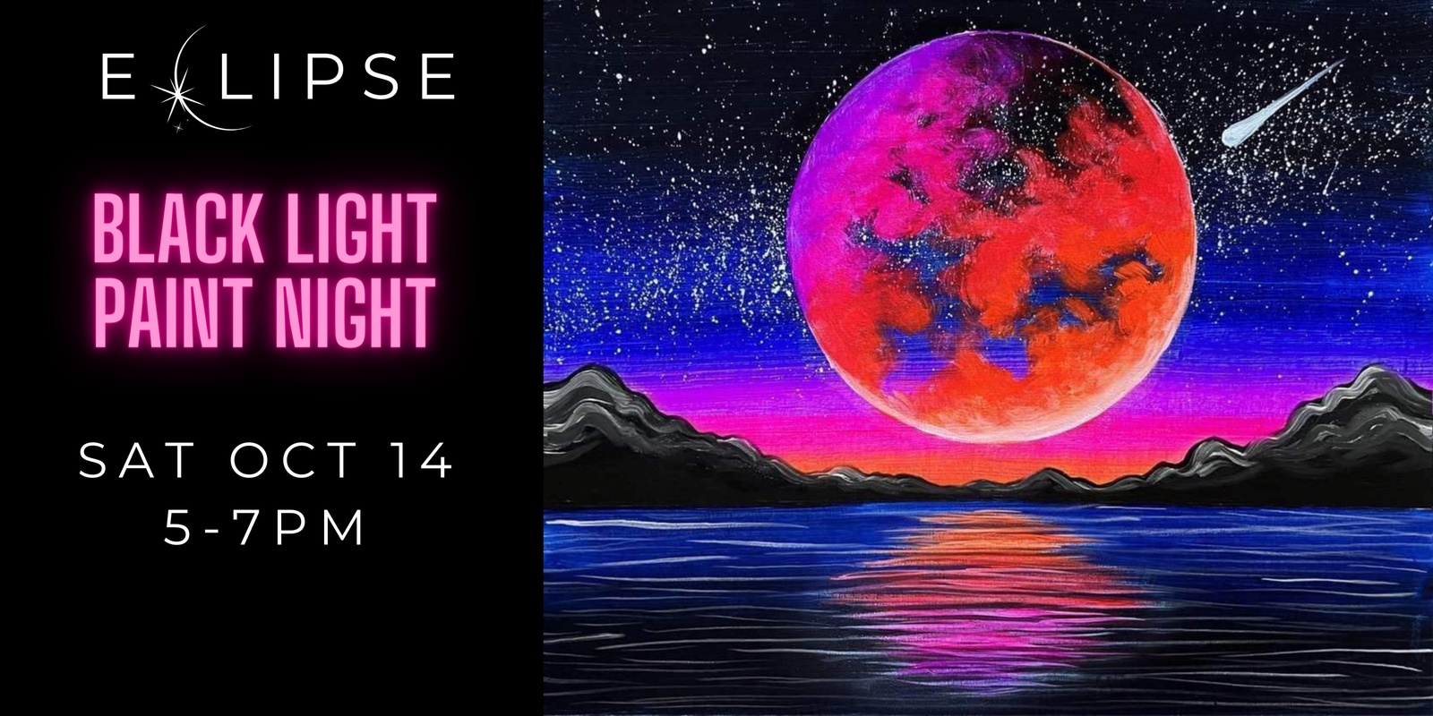 Black Light Paint Night