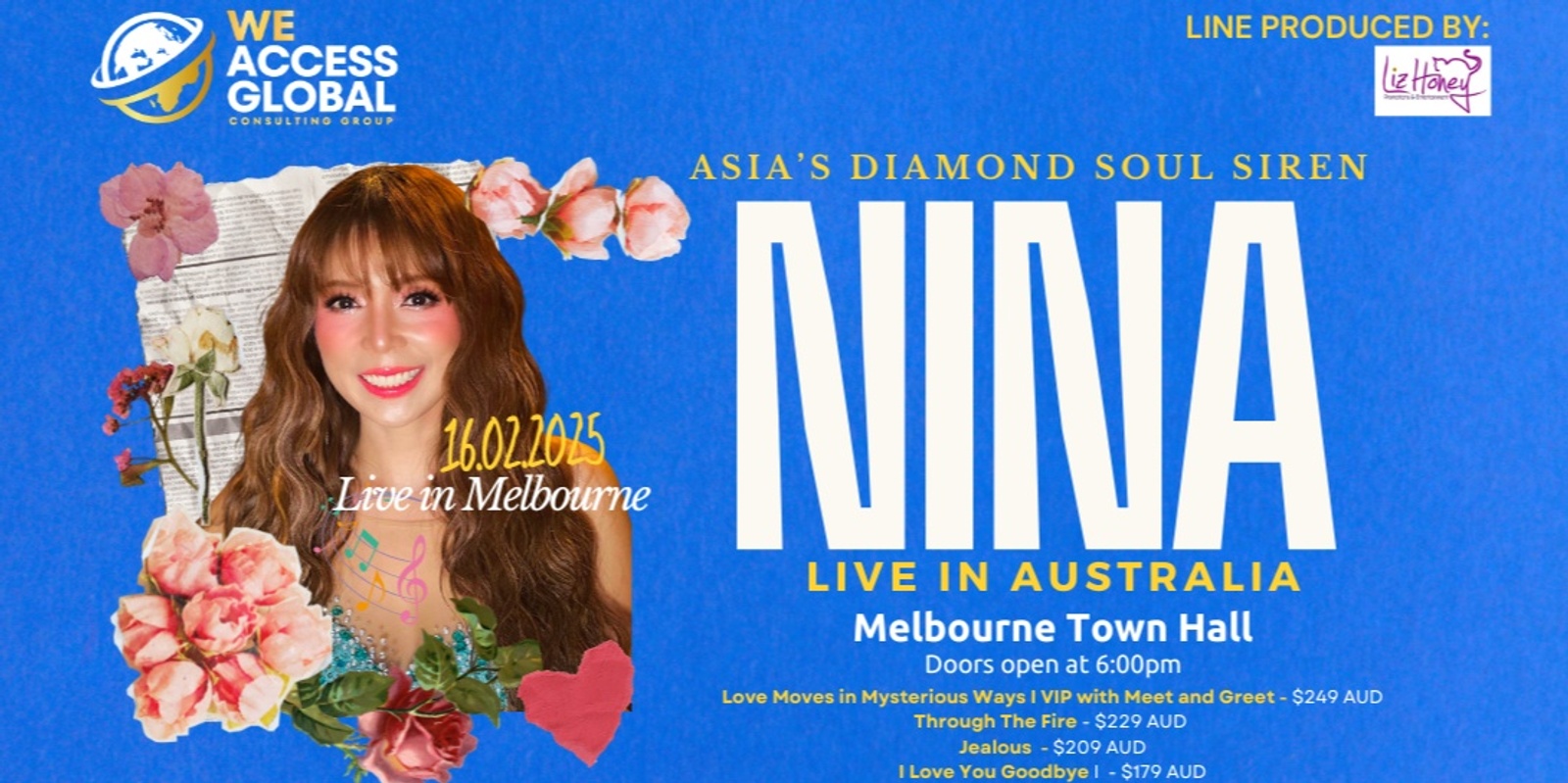 Banner image for Nina Live in Melbourne 2025!