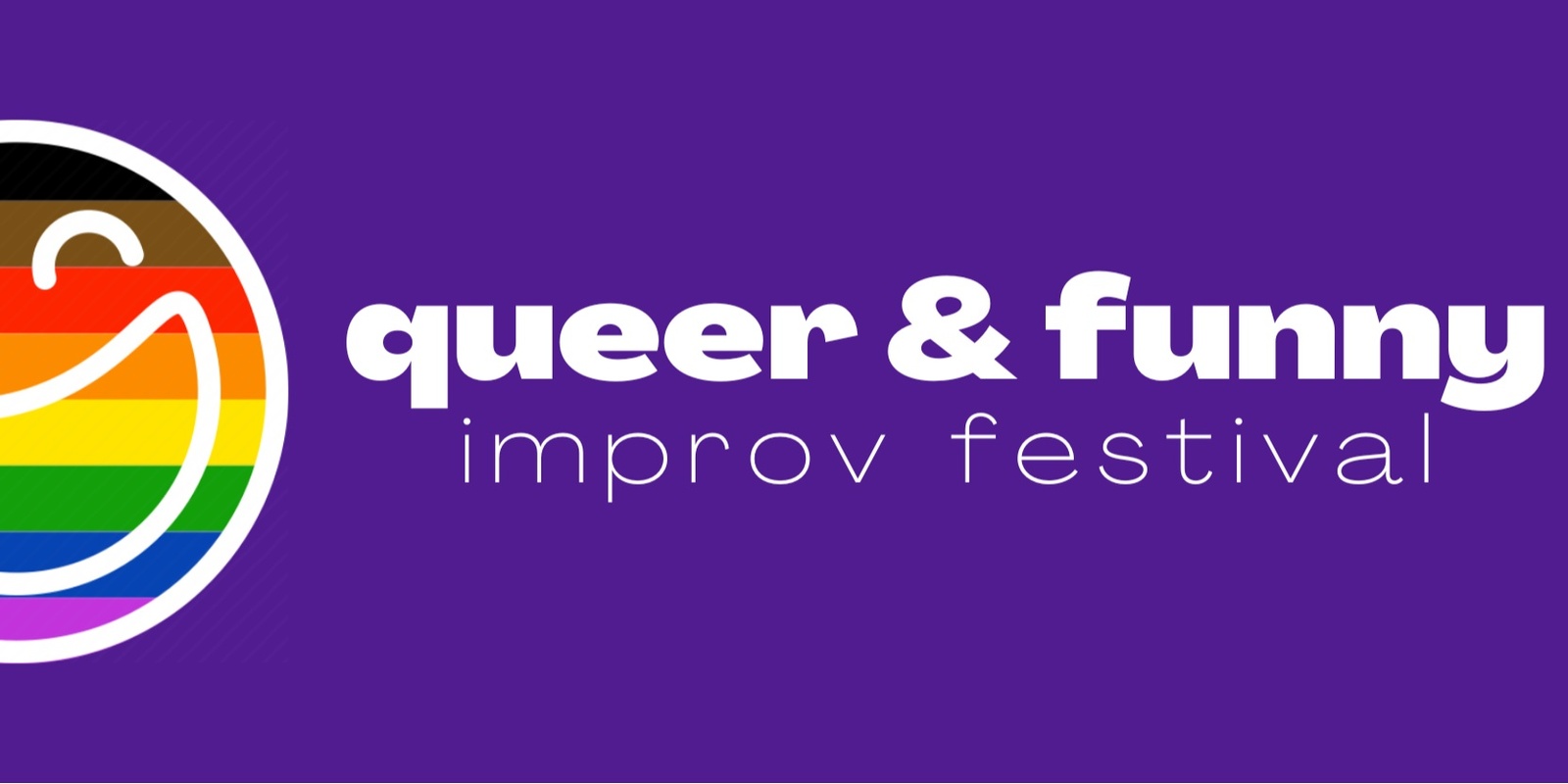 Queer and Funny Improv Festival's banner