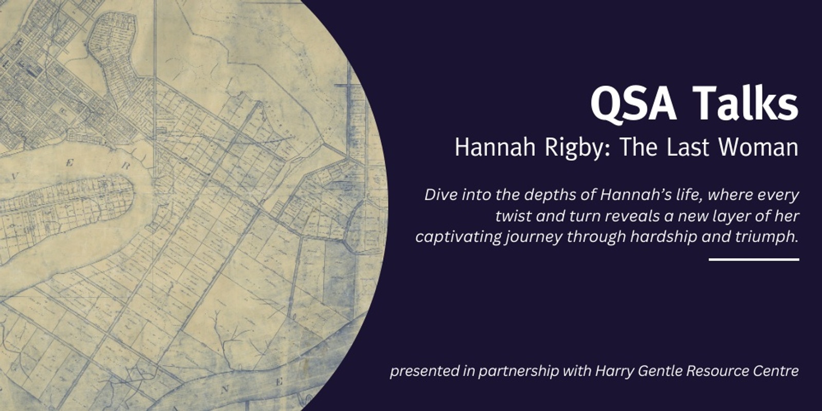 Banner image for QSA Talks - Hannah Rigby: The Last Woman